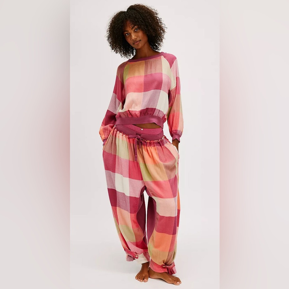 NEW FREE PEOPLE SUGER COOKIE PAJAMAS SET